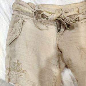 Z brand linen shorts